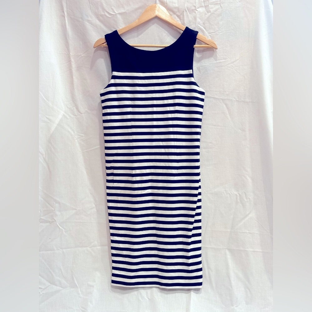 Banana Republic Elegant Navy Dress Size 2 NWT